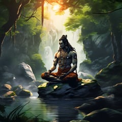 Shiva in Kriya